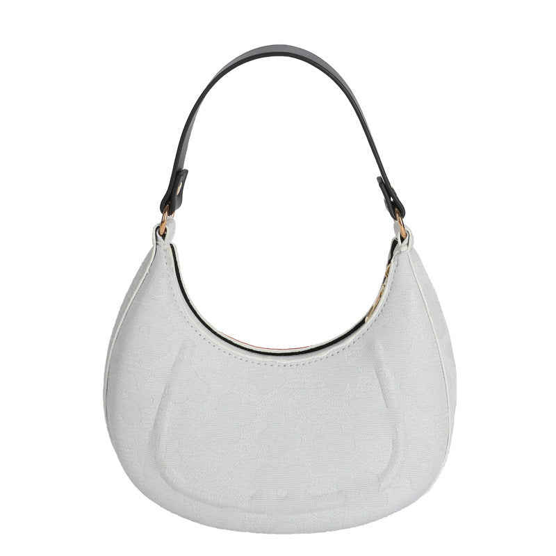 Fashionable Jacquard Handbag Temperament Retro