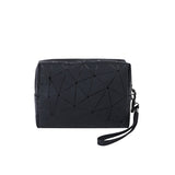 Diamond Triangle Wash Bag PU Cosmetic Bag