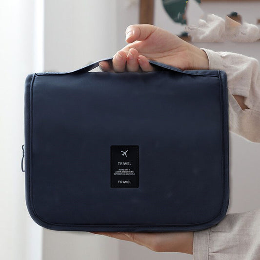 Small-size Cosmetic Bag Portable Korean Simple Girl Heart Wash Bag Large Capacity Men's Cosmetic Bag Hook Bag