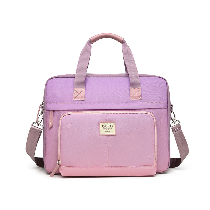 Gradient Notebook Handbag Computer Bag