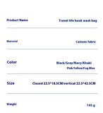 Large Capacity Portable Hook Cationic Wash Bag