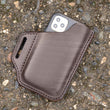 Leather Waist Hanging Tool Bag Mobile Phone Waist Bag