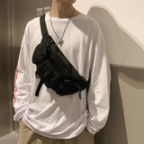 Street Men's Chest Bag Crossbody Sports Waist Bag